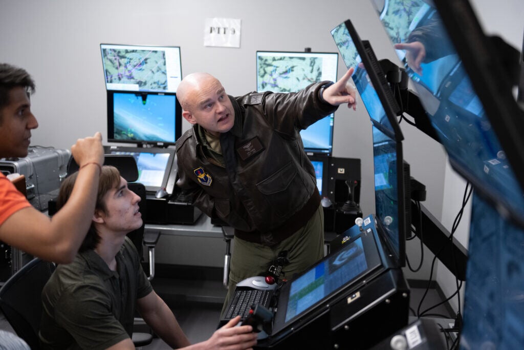 Students from UCSD visit March ARB to help incorporate Artificial Intelligence into MQ-9 Platform