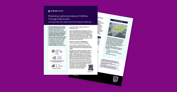 Predicting Lightning-Induced Wildfires Through Data Fusion